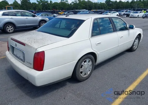 2005 Cadillac Deville Livery из США, поврежденный, VIN 1G6KD54Y95U109800